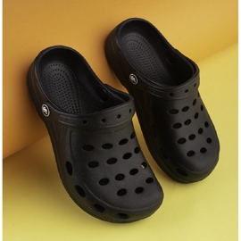 Lagane crne japanke za dječake crna 1