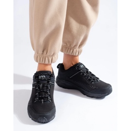 Ženske trekking cipele na debelom DK crnom potplatu 2
