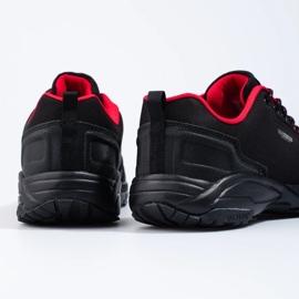 DK muške cipele za planinarenje crne i crvene boje crno 1