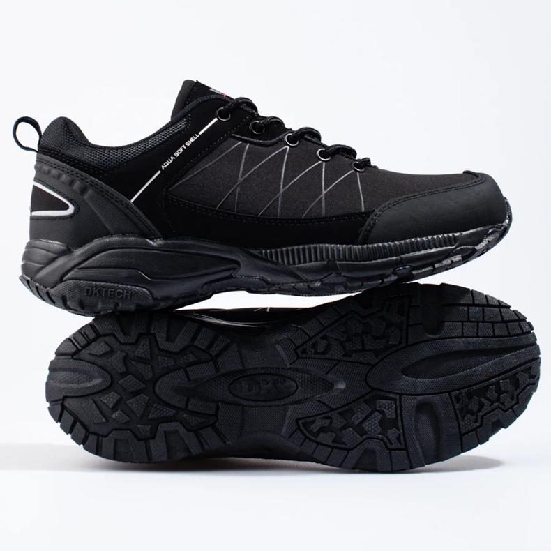 DK muške crne trekking cipele crno 2