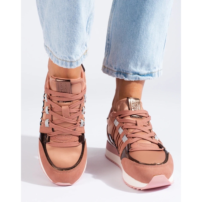 Ženske Big Star tenisice KK274111 ružičasta 1