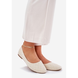 Ravne ženske balerine sa zlatnim sjajem 1