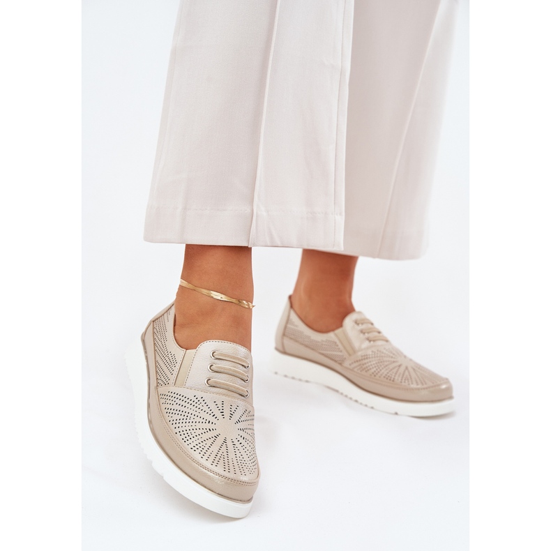 Ženske cipele, otvorene zlatne zlatne cipele zlatna 2