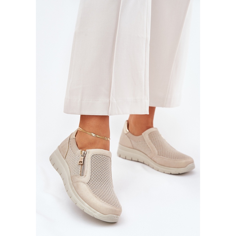 Ženske cipele na platformi sa zlatnim dvorcem 2