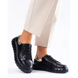 Ženske tenisice s platformom crno 2