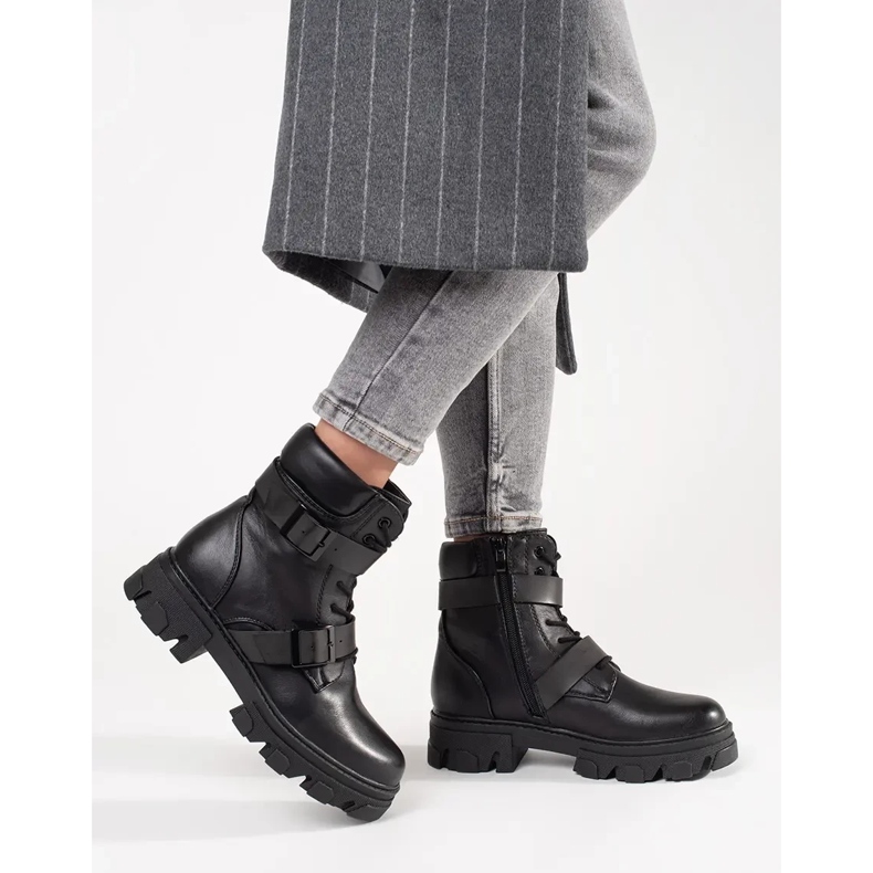 Radnici s crnim kopčama crna 2