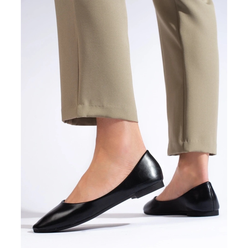 Klasične crne ženske balerinke crna 1