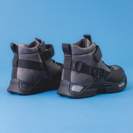 Sive čizme za dječake siva 1