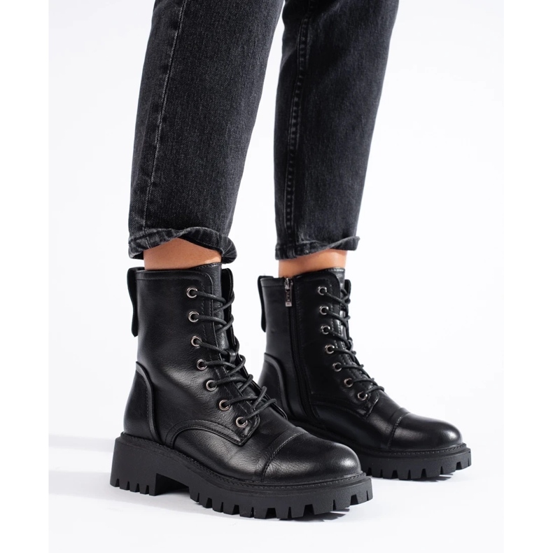 Crne ženske torbe od ekološke kože crna 1