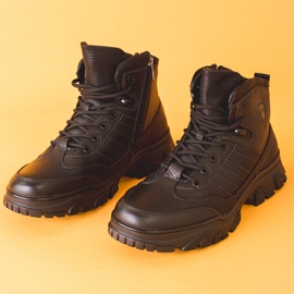 Crne muške zimske čizme Shelovet crna 1