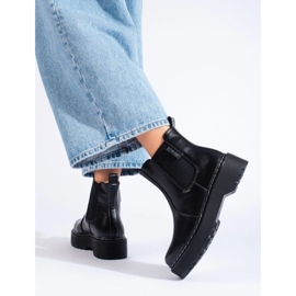 Crne ženske Chelsea čizme Big Star II274101 crno 1