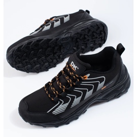 Dk muške trekking cipele Softshell crne bijela 2