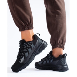 DK Softshell ženske trekking cipele crne crna 1