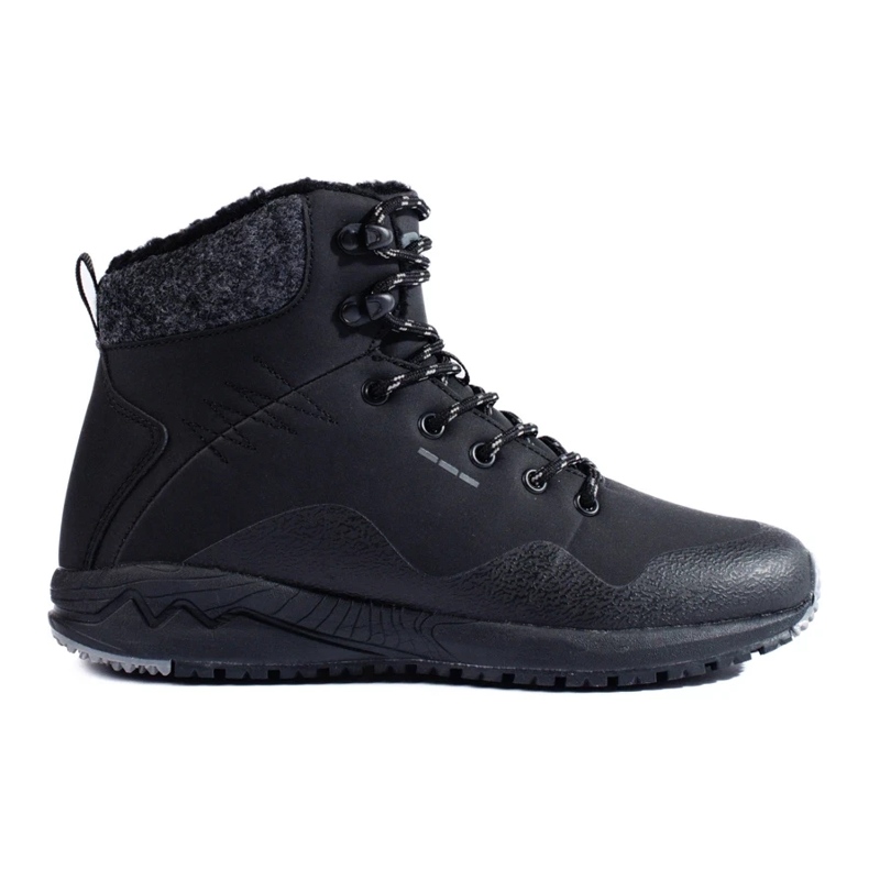 DK Ženske crne visoke trekking čizme s shelovet izolacijom crno 1