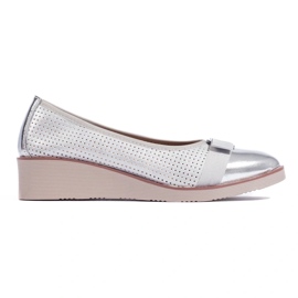 W. Potocki Ženske cipele Potocki ažur srebro 1