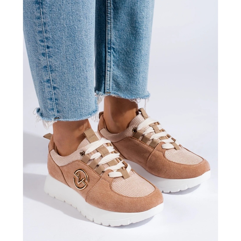 Vinceza bež ženske sportske cipele 2