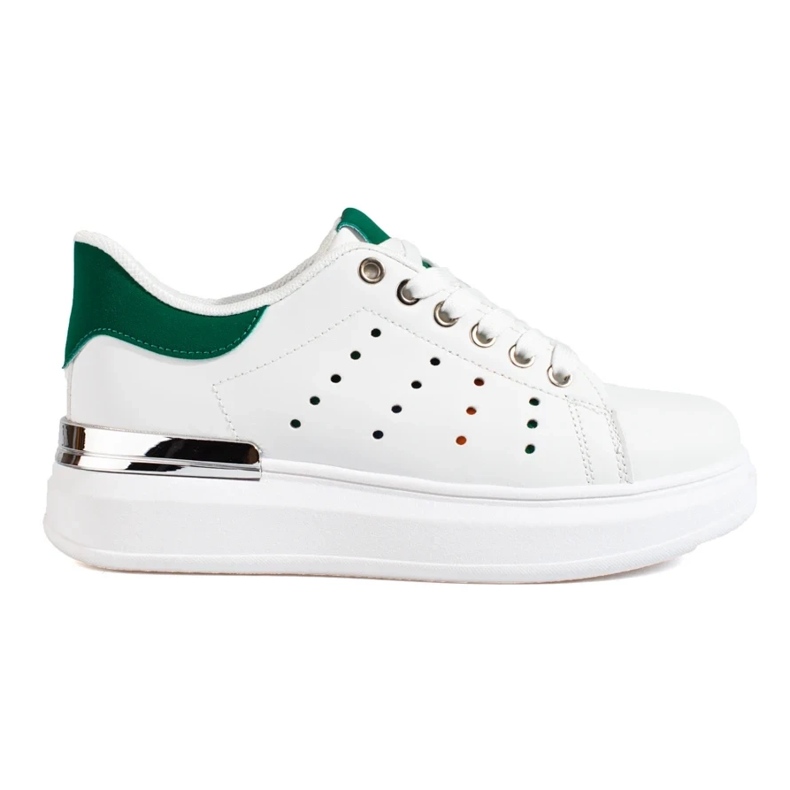 Shelovet bijele tenisice s debelim potplatom bijela 1