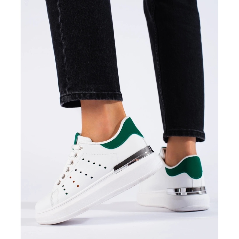 Shelovet bijele tenisice s debelim potplatom bijela 2