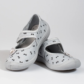 Sive Viggami cipele za djevojčice siva 1