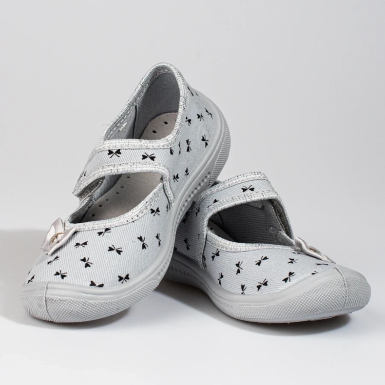 Sive Viggami cipele za djevojčice siva 1