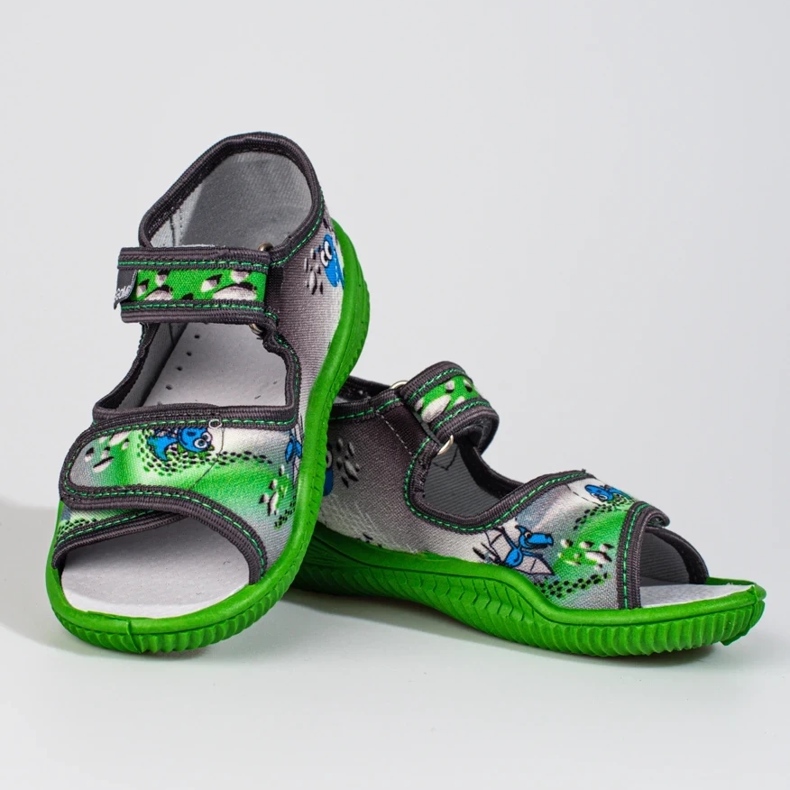 Viggami papuče za dječake zelena 1