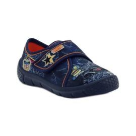 Papuče Super Light Bottom Car Befado mornarsko plava naranča 1