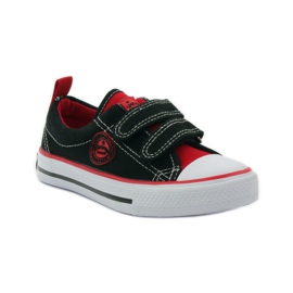 American Club Američke crne/crvene repe tenisice crvena crno 1