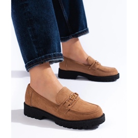 W. Potocki Ženske antilop mokasine Potocki camel smeđa 2