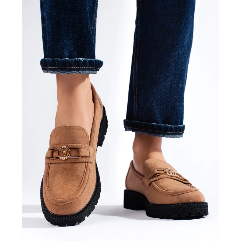 W. Potocki Ženske antilop mokasine Potocki camel smeđa 1