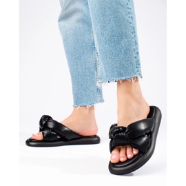 Ženske crne papuče Shelovet crna 2