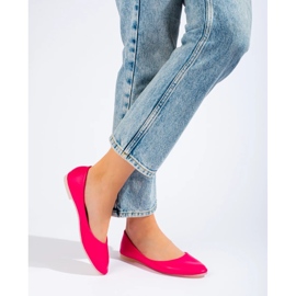 Ženske roze balerinke od Shelovet eko kože ružičasta 2