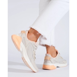 Ženske bež sportske cipele LL274336 Big Star 2