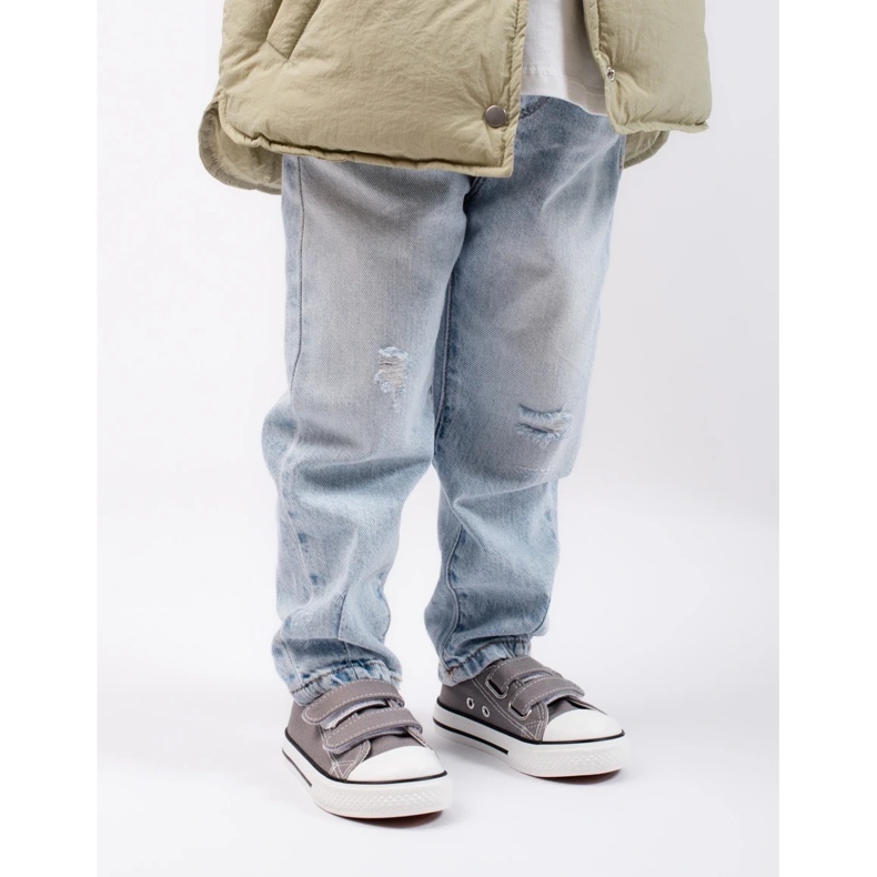 Dječje tenisice na čičak sive Vico siva 2