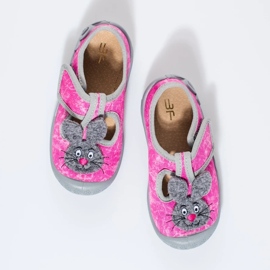 Čičak papuče za djevojčice ružičasti mramor Shelovet ružičasta 1