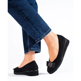 Shelovet niske cipele od crne antilop kože crna 1