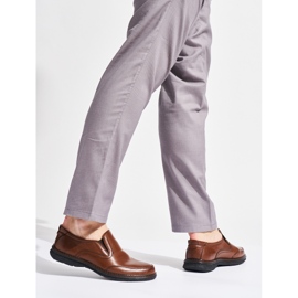 Muške smeđe natikače smeđa 1