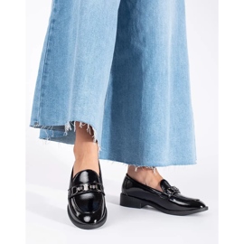 Goodin Lakirane crne ženske natikače crno 2