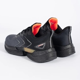 Vico Crne i sive lagane sportske cipele na vezanje siva 1