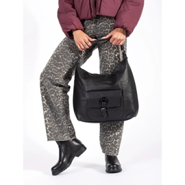 Crne ženske Chelsea čizme od prirodne kože marke Sergio Leone crno 1