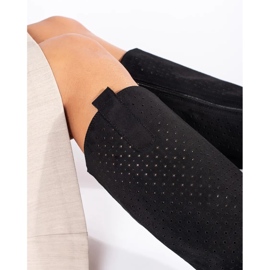 Ažurirane crne antilop čizme crna 1