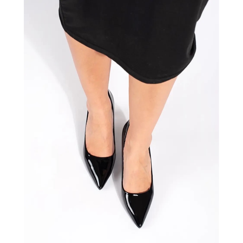 Seastar Lakirane klasične crne ženske štikle crna 1