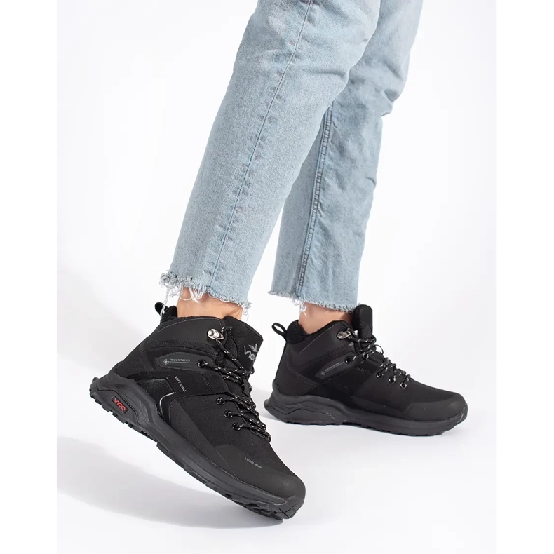 Vico Crne izolirane cipele za planinarenje crno 2