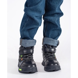 Visoke, izolirane čizme za dječake plava 1