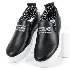 Mckeylor Slip-on tenisice na platformi crno 2