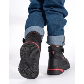 Crne izolirane čizme za dječake crna 1