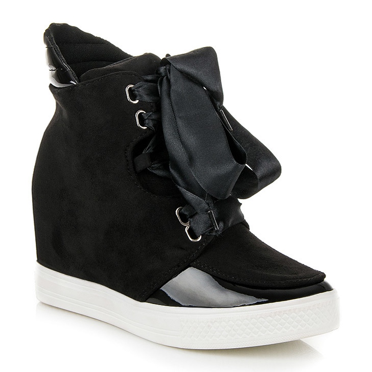 Forever Folie Tenisice s vrpcom crno 1