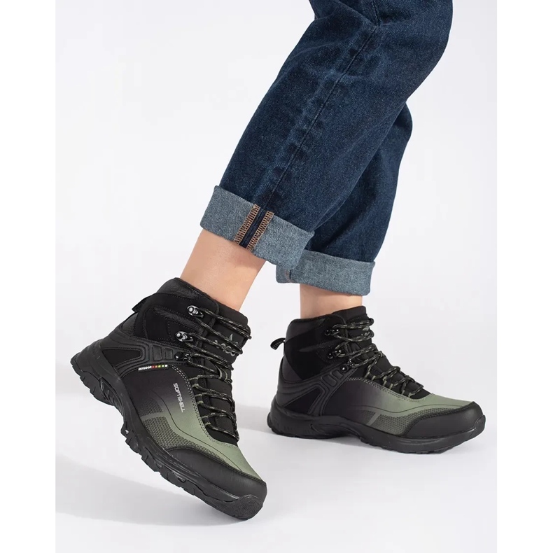 Vico Crne i zelene trekking cipele zelena 1