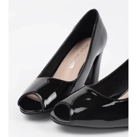 Oslikane crne pumpe na Sergio Leone Post crno 1