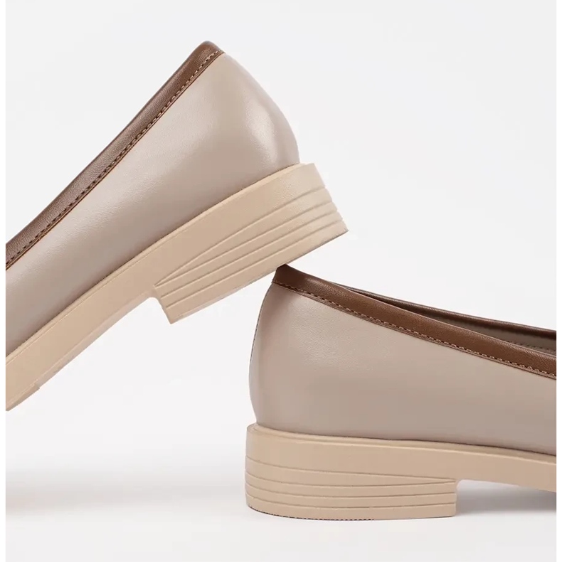 Goodin Bež elegantne ženske natikače 1