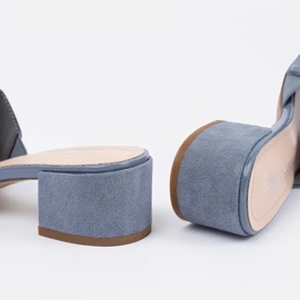 Plave visoke potpetice Sergio Leone plava 1